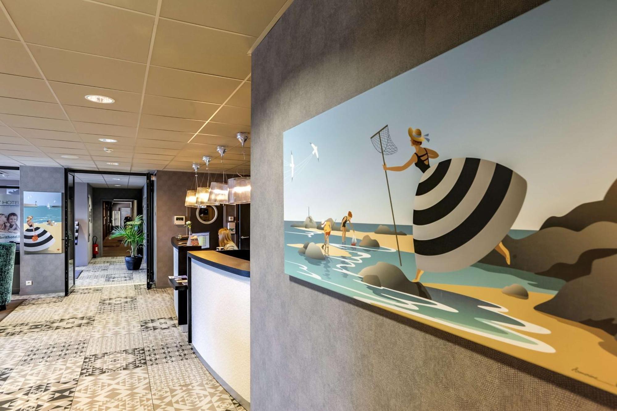 Brit Hotel Le Galion & Spa Binic Exterior foto