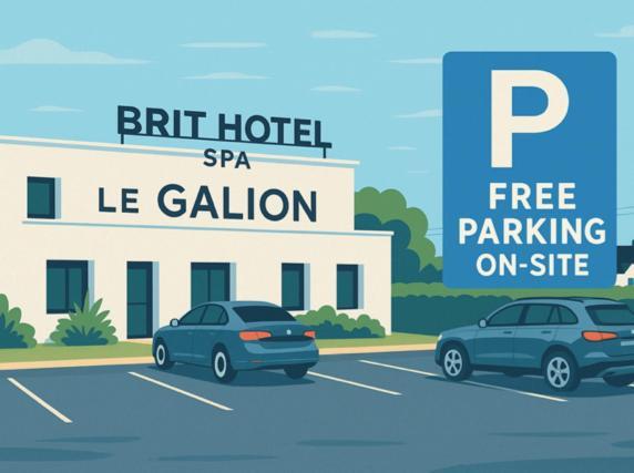 Brit Hotel Le Galion & Spa Binic Exterior foto